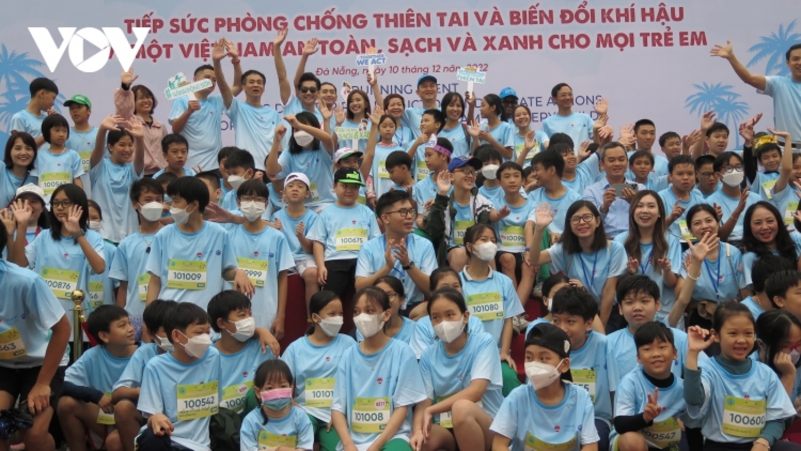 Relay race against natural disasters and climate change sees large turn out 