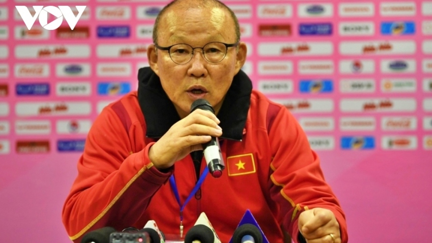 Park Hang-seo highly appreciates Lao players’ fighting spirit