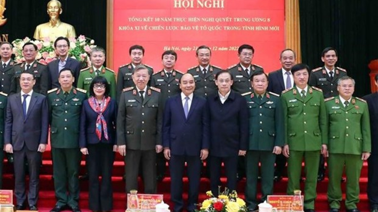 Public security force urged to push back new challenges in national defence