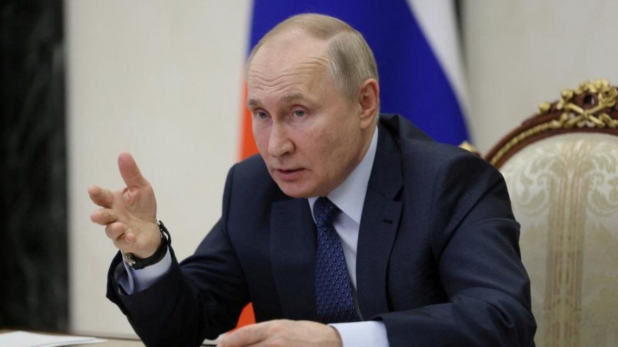 Tổng thống Nga Putin nói Ukraine chịu tổn thất nặng nề trong cuộc phản công