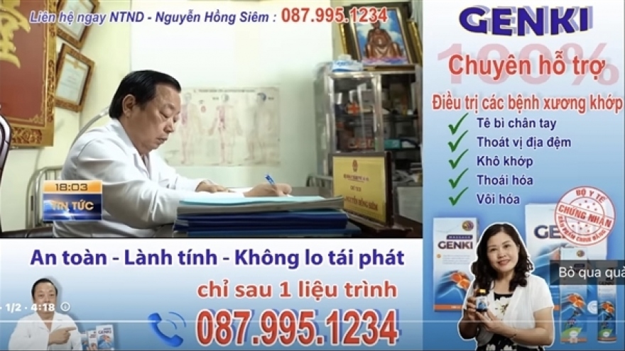 Nhiều quảng cáo thực phẩm chức năng vi phạm pháp luật