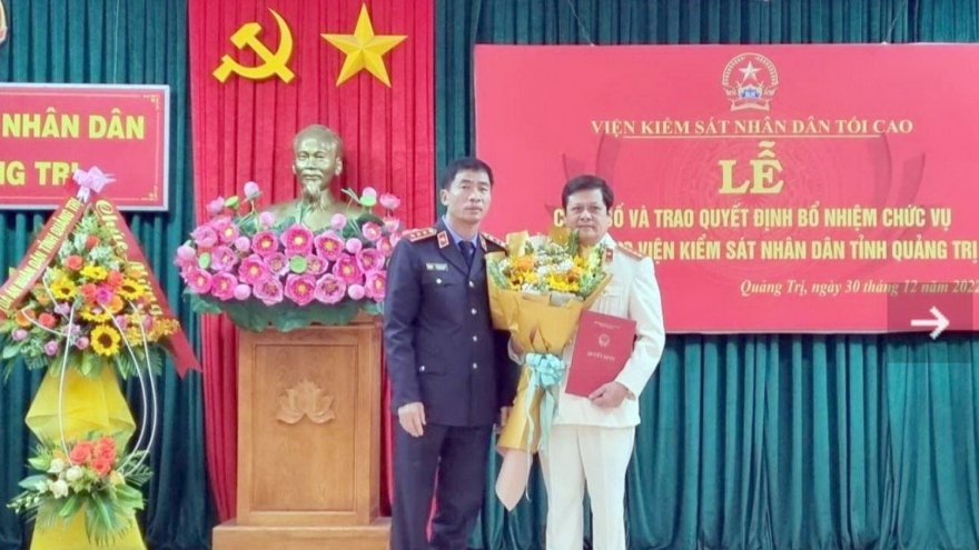 Phó Trưởng Ban Nội chính làm Viện trưởng VKSND tỉnh Quảng Trị