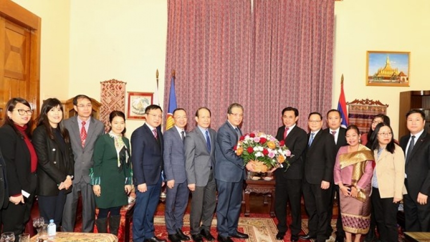 Vietnamese Embassy in Moscow congratulates Laos on National Day