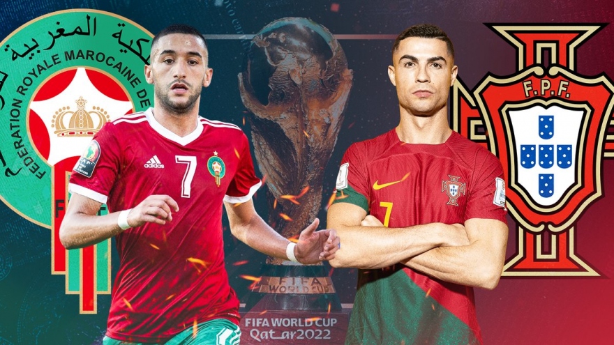 Link xem trực tiếp bóng đá Morocco vs Bồ Đào Nha, 22h ngày 10/12