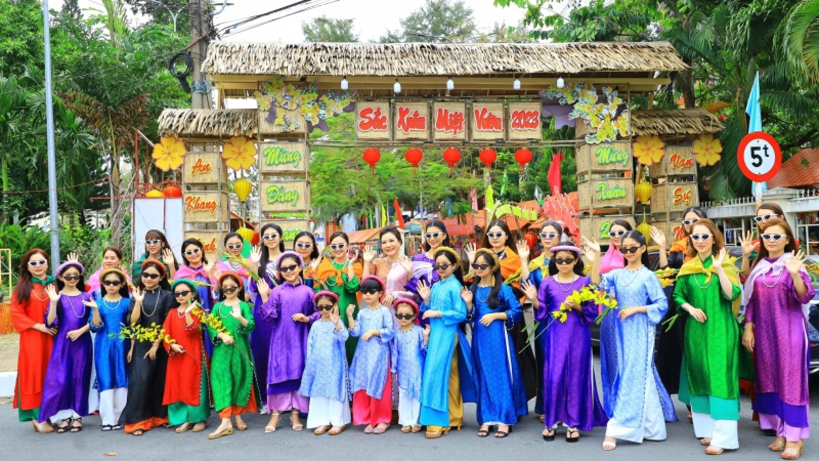 “Sắc Xuân miệt vườn” – Tái hiện không gian Tết Nam bộ xưa