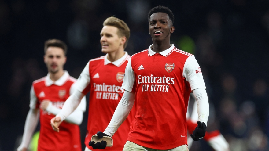 Arsenal lập kỷ lục khủng sau trận thắng Tottenham