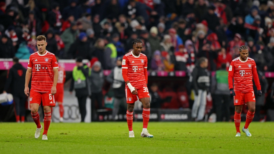 Bị Frankfurt cầm hòa, Bayern Munich chưa biết thắng trong năm 2023