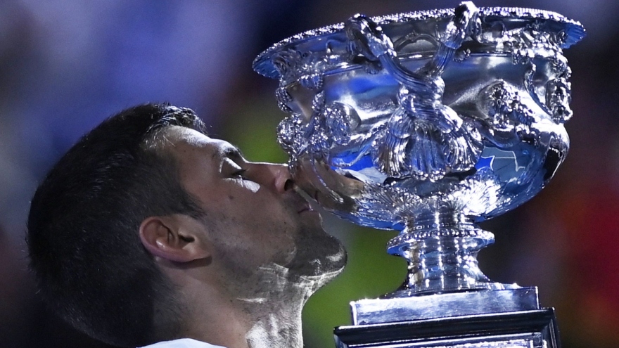 Novak Djokovic vô địch Australian Open 2023