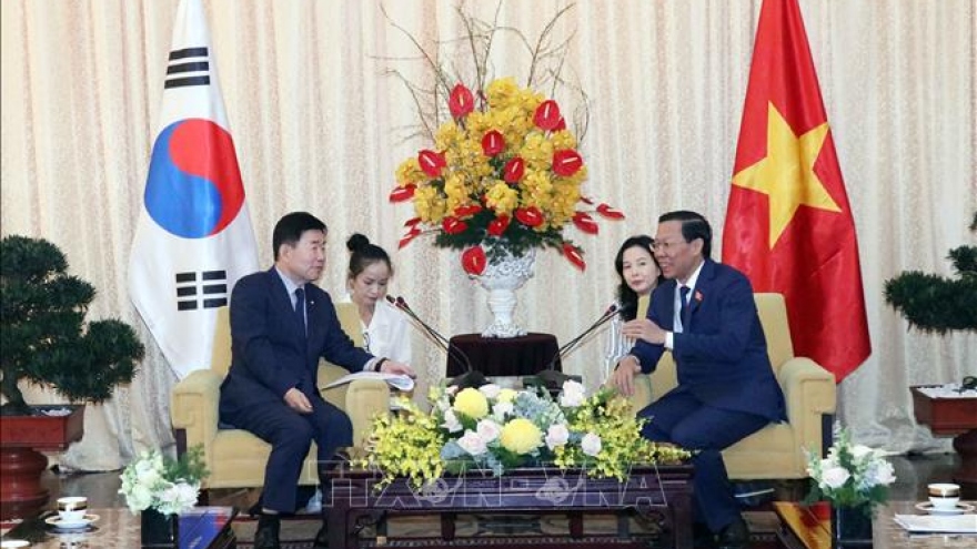 HCM City welcomes top RoK legislator on Vietnam visit