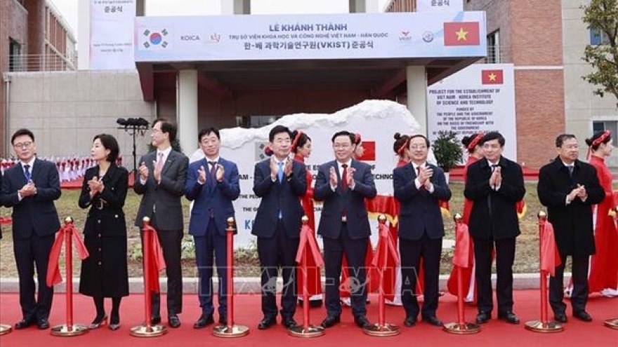 Headquarters of Vietnam-Korea Institute of Science and Technology inaugurated