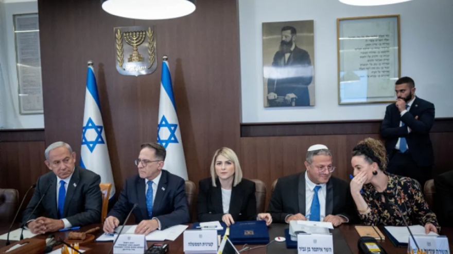 Israel: Nội các họp phiên đầu tiên bàn về ba vấn đề lớn