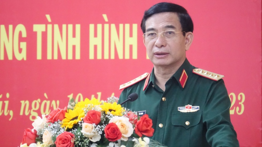 Đại tướng Phan Văn Giang: Làm gì đều phải nghĩ đến quốc phòng, an ninh