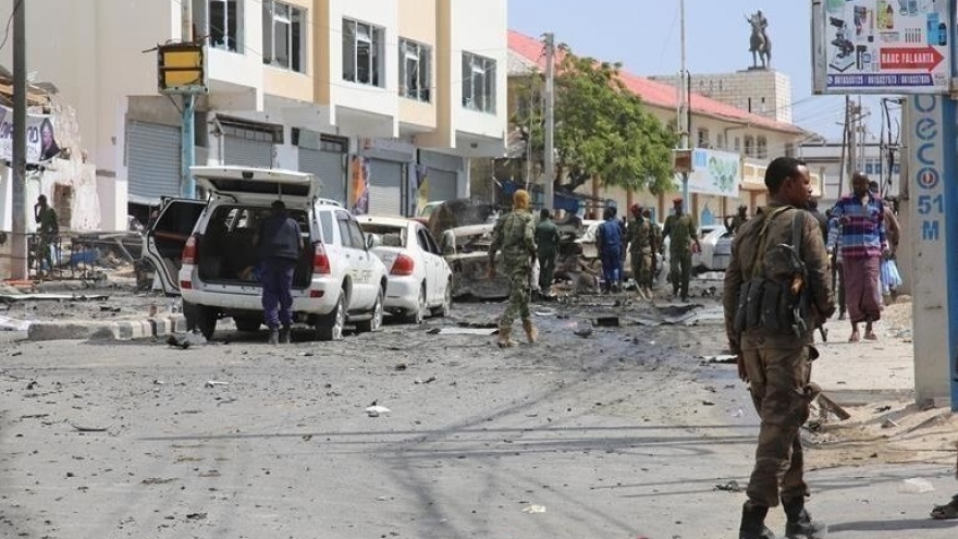 Đánh bom kép ở miền Trung Somalia, 11 người thiệt mạng