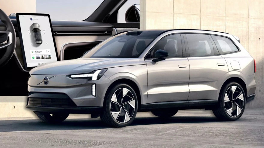 Volvo EX90 đời 2024 ra mắt tại triển lãm CES