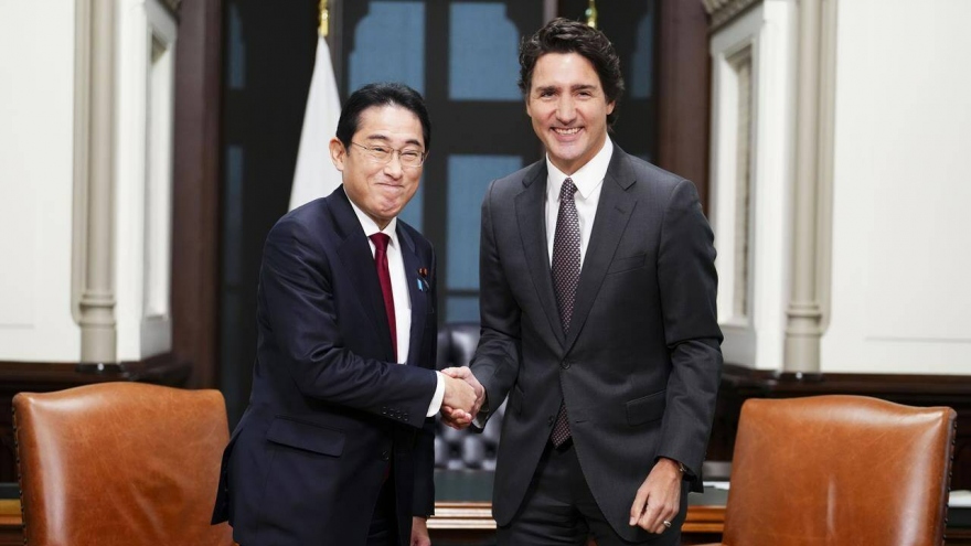 Nhật Bản và Canada tăng cường hợp tác vì Ấn Độ Dương - Thái Bình Dương tự do, rộng mở