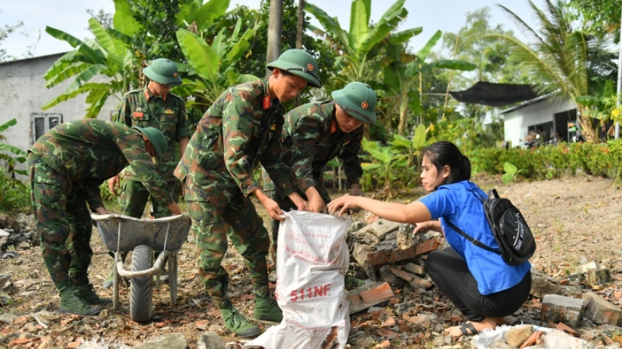   Huy động hơn 10 tỷ đồng thực hiện Tết quân dân năm tại xã Vĩnh Hòa Hưng Bắc