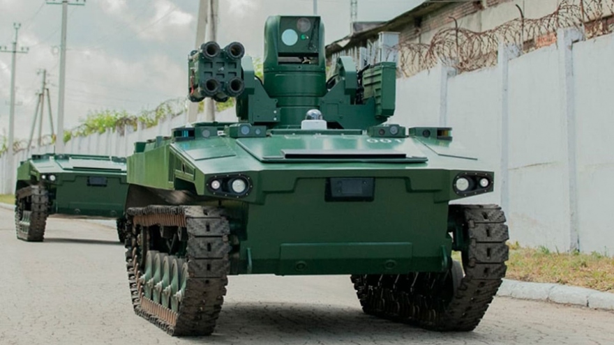 Quan chức Nga: Moscow sắp đưa robot chiến đấu Marker tới mặt trận Donbass