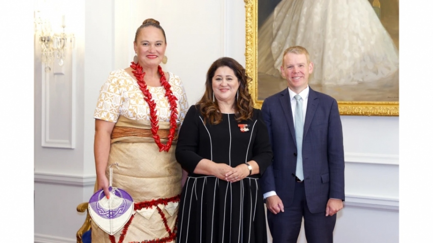 Điện mừng Tân Thủ tướng New Zealand