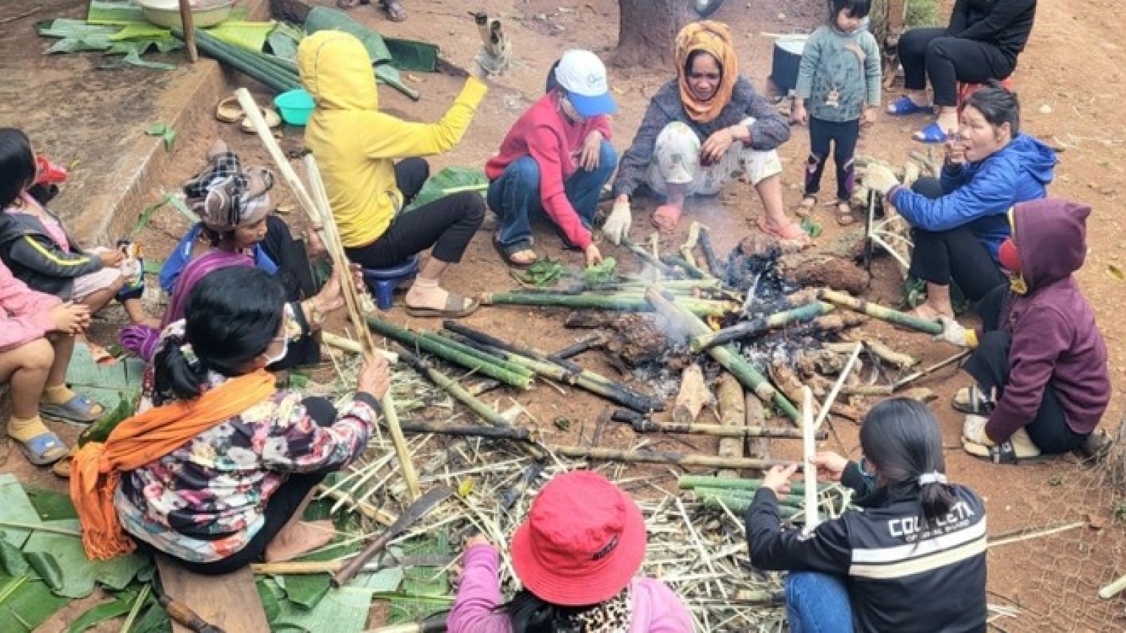 Xe Dang ethnic people celebrate New Rice Festival