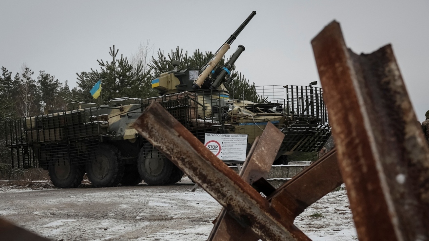 Ukraine củng cố tuyến phòng thủ gần biên giới Belarus phòng nguy cơ bị tấn công