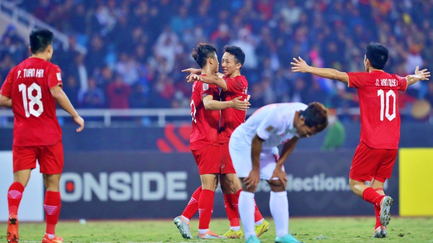 Highlights ĐT Việt Nam 3-0 ĐT Myanmar: Thẳng tiến vào bán kết