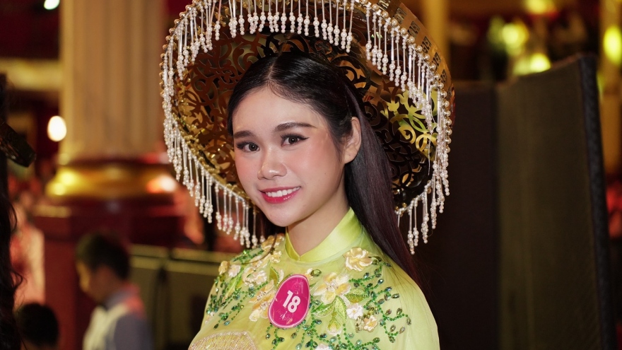 Nữ sinh Lê Vũ Thục Anh đăng quang Miss Xuân 2023 tại châu Âu