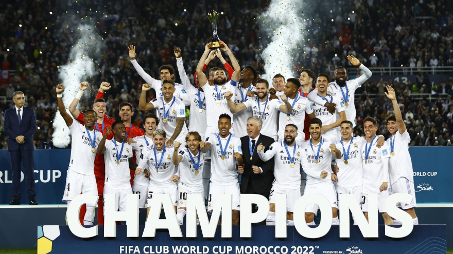 Real Madrid vô địch Club World Cup sau ''cơn mưa bàn thắng'' vào lưới Al Hilal