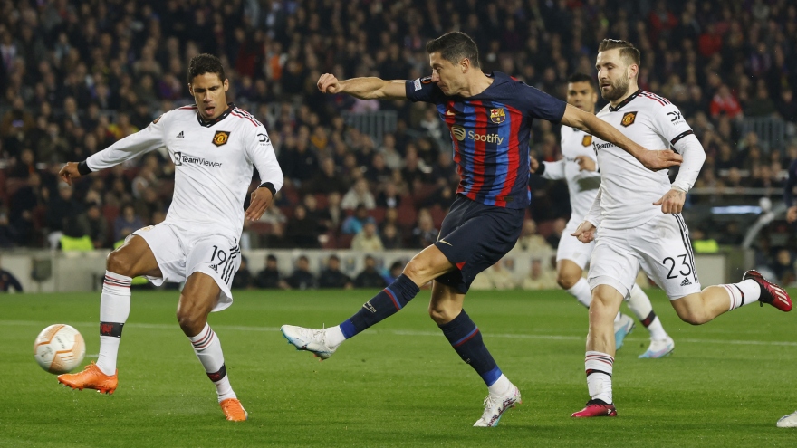 Barca và MU rượt đuổi tỷ số kịch tính trong màn thư hùng kinh điển ở Camp Nou