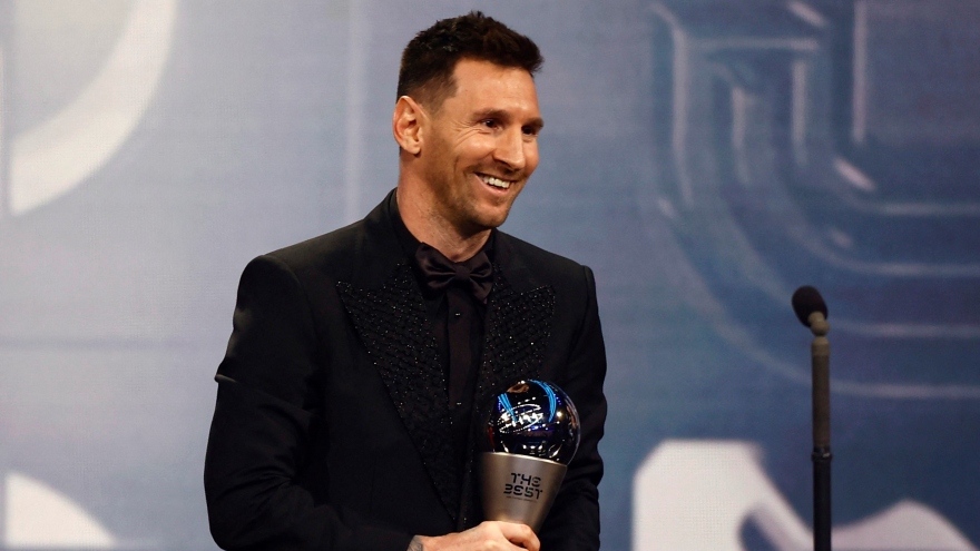 Messi giành giải thưởng FIFA The Best 2022