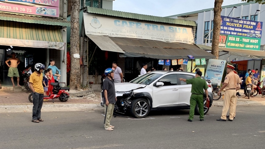 Va chạm giao thông khiến hai cha con tử vong ở Bà Rịa - Vũng Tàu