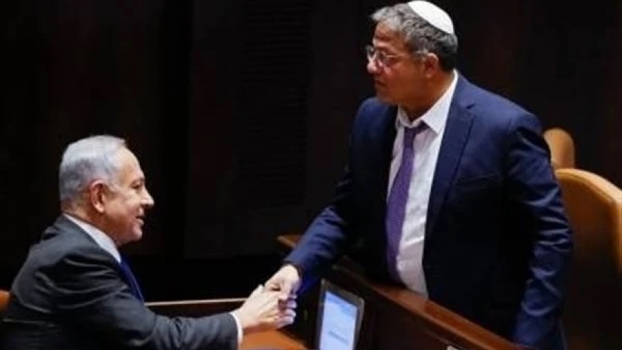 Bộ trưởng an ninh quốc gia Israel dọa từ chức