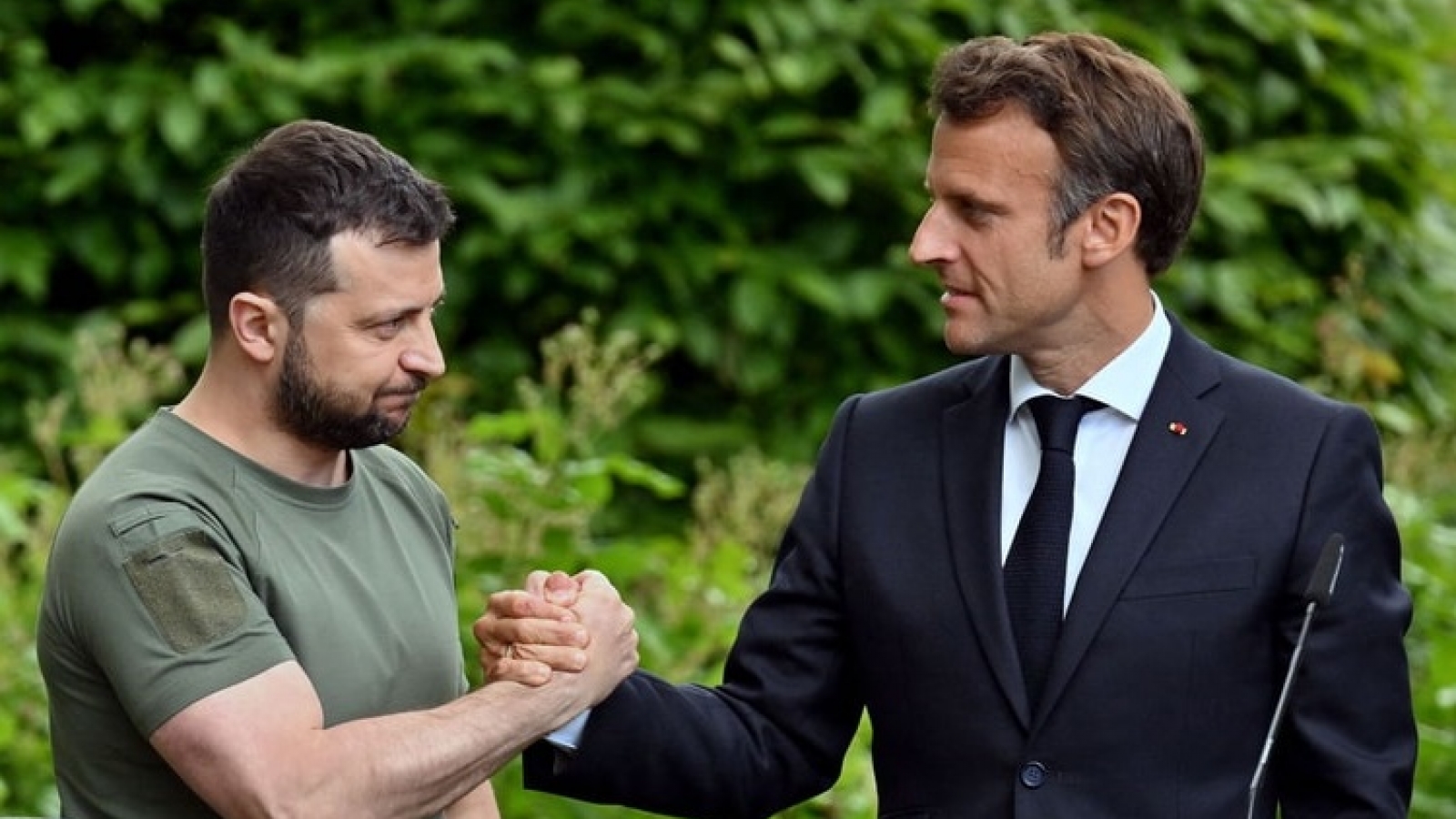Tổng thống Pháp Macron phủ nhận tiến hành chiến tranh chống Nga