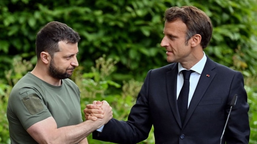 Tổng thống Pháp Macron phủ nhận tiến hành chiến tranh chống Nga