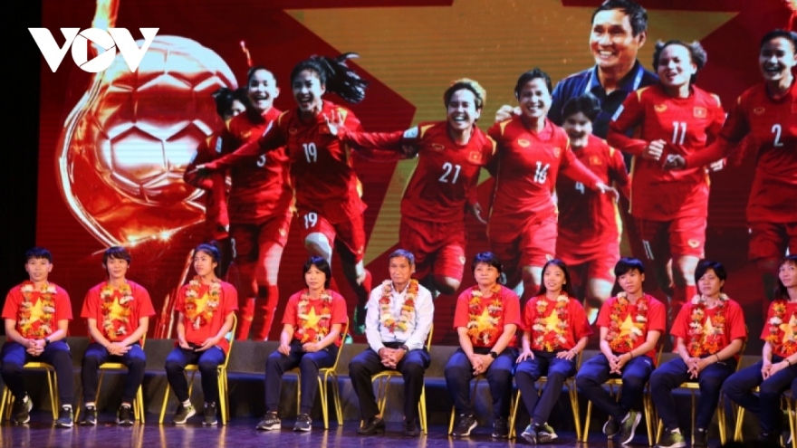 Women footballers train long overseas ahead of 2023 World Cup campaign