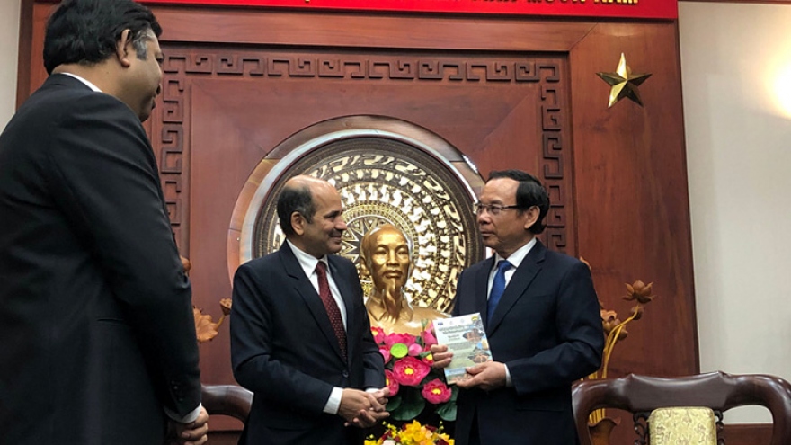 HCM City leader receives newly accredited Indian ambassador