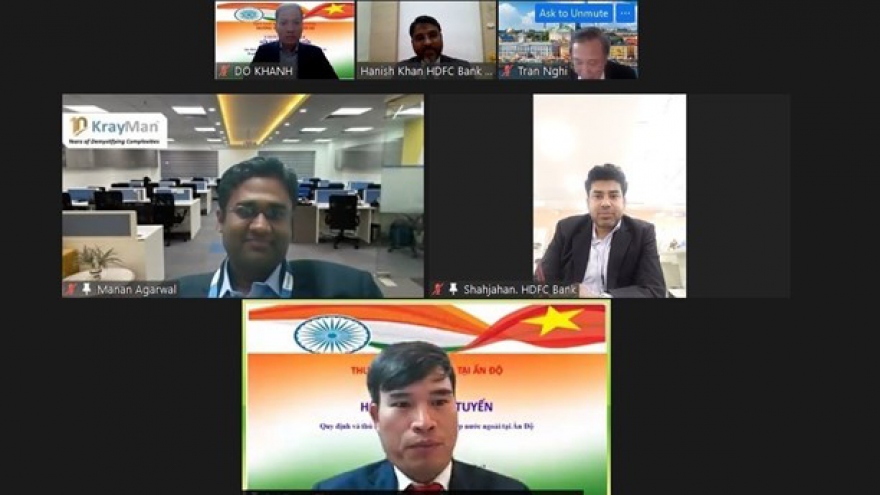Webinar held to help Vietnamese firms increase presence in India
