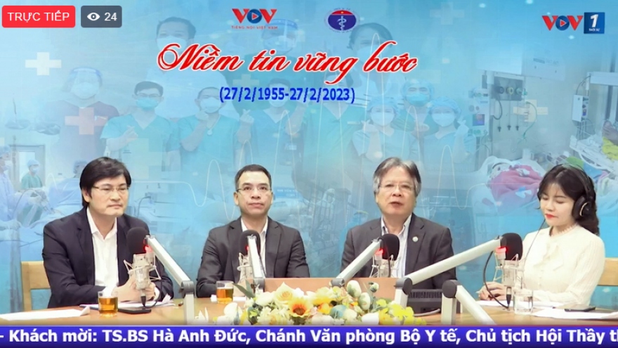 Chương trình phát thanh đặc biệt kỷ niệm 68 năm Ngày Thầy thuốc Việt Nam