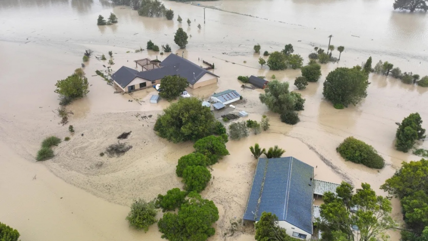 Cơn bão "thế kỷ" Gabrielle tấn công New Zealand khiến 5 người thiệt mạng