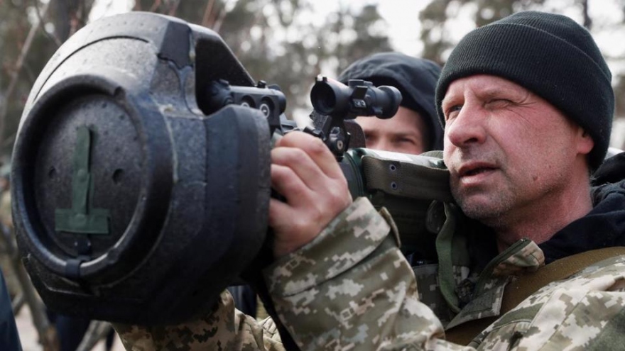 Binh sỹ Ukraine huấn luyện tác chiến đô thị tại căn cứ bí mật gần Kharkov