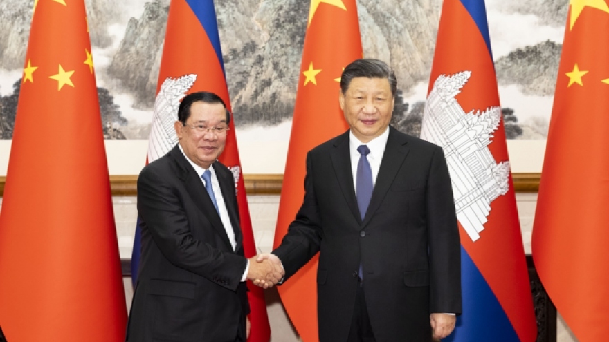 Trung Quốc và Campuchia ra tuyên bố về xây dựng cộng đồng chung vận mệnh