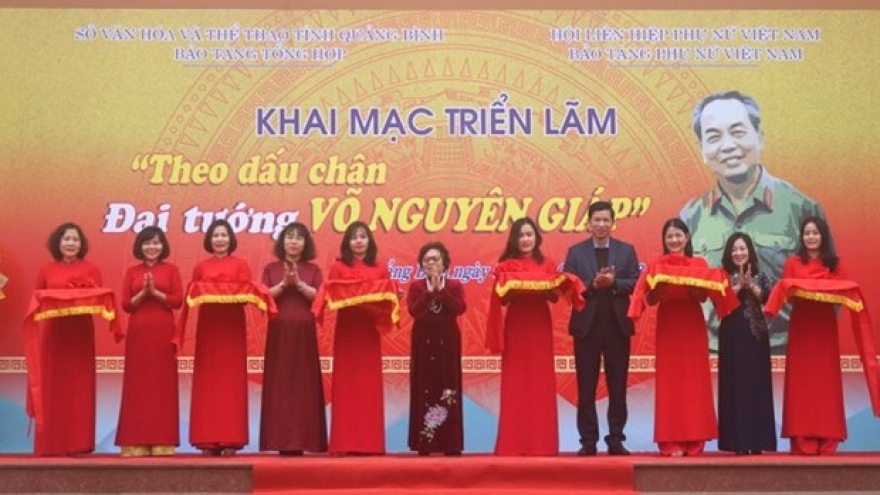 Exhibition honouring General Vo Nguyen Giap kicks off in Quang Binh