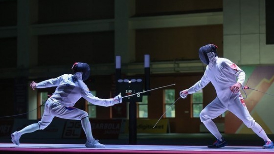 Vietnam comes first at Southeast Asian Fencing Championship