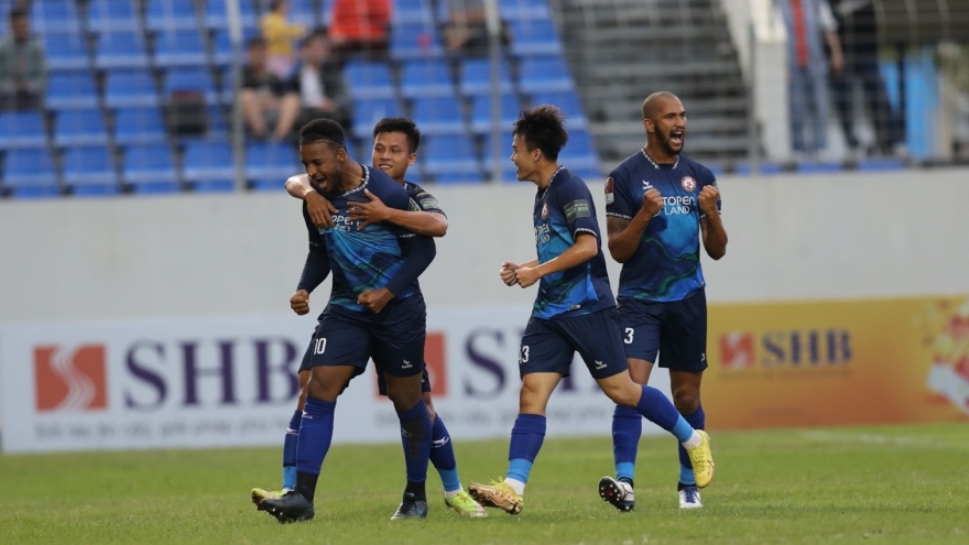 Bảng xếp hạng V-League 2023 sau vòng 4: Bình Định độc chiếm ngôi đầu 