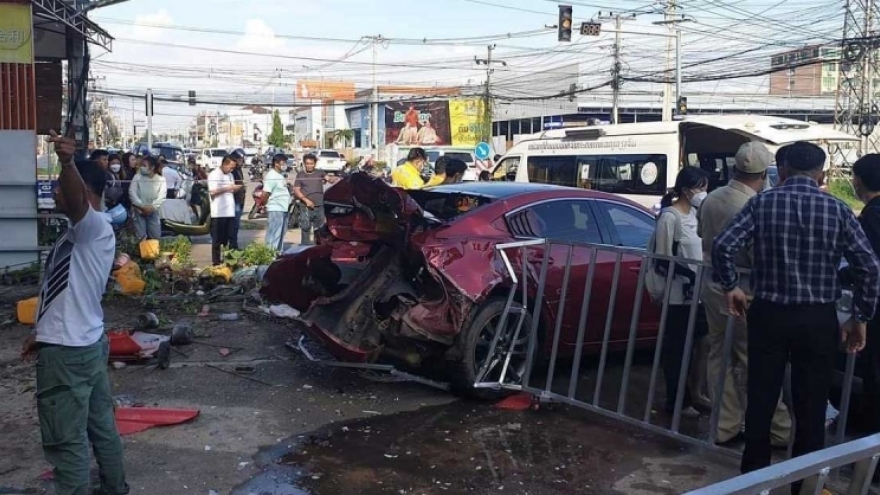 Năm 2022, Lào ghi nhận hơn 900 ca tử vong vì tai nạn giao thông