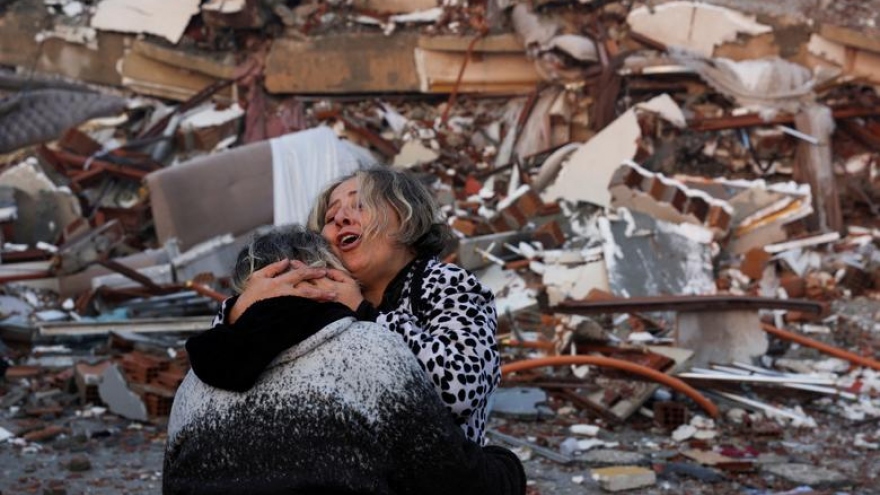 Hơn 34.000 người thiệt mạng trong thảm họa động đất ở Thổ Nhĩ Kỳ và Syria