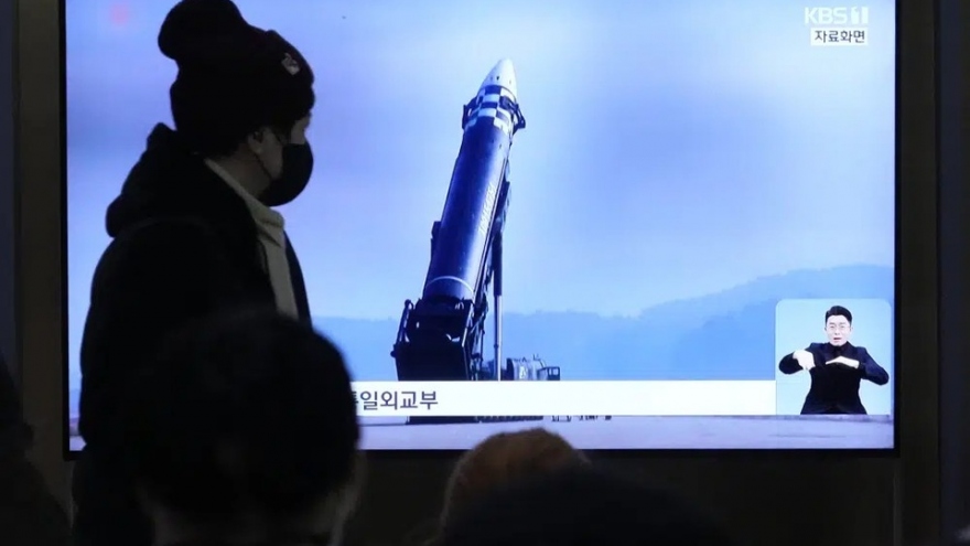 Mỹ lên án mạnh mẽ Triều Tiên thử tên lửa đạn đạo tầm xa