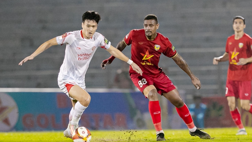 Kết quả V-League 2023: Viettel FC bị chia điểm ở sân Hà Tĩnh