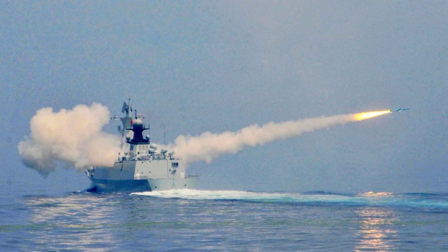 Trung Quốc tiến hành bắn đạn thật ở Hoàng Hải trong 5 ngày