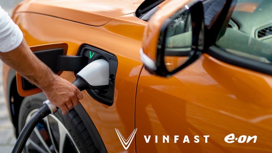 VinFast hợp tác với E.ON Drive phát triển hạ tầng sạc nhanh tại châu Âu