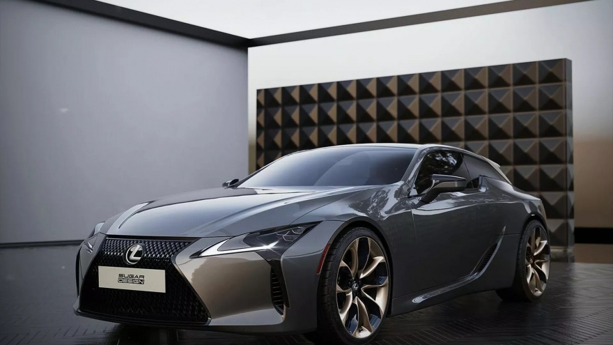 Chiêm ngưỡng Lexus LC Shooting Brake phiên bản kỹ thuật số đẹp